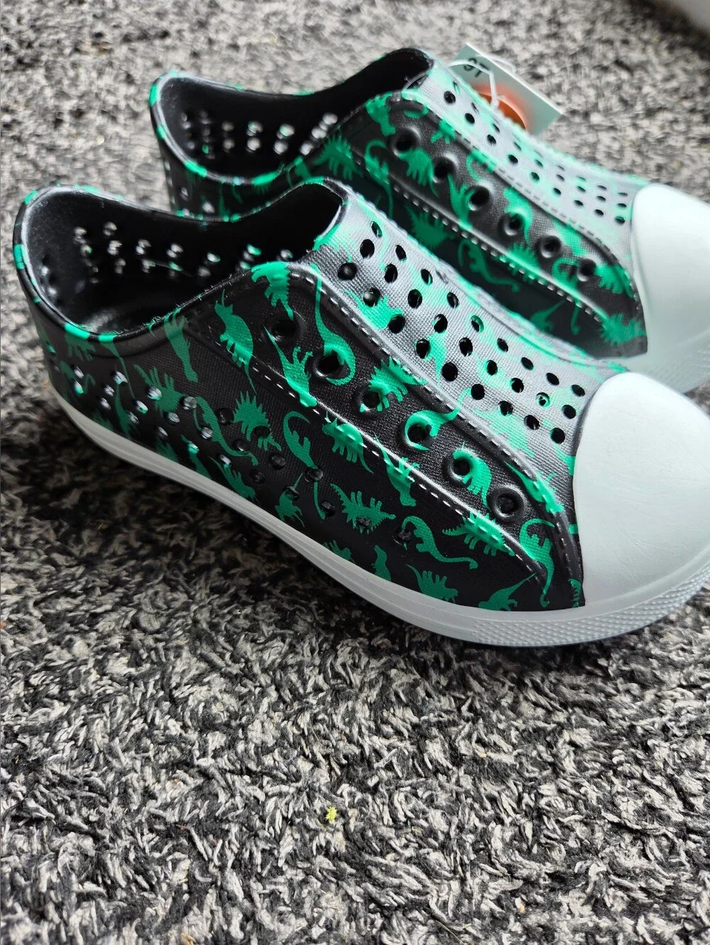 NWT Jumping Beans Rommy Toddler Dinosaur Water Shoes 9T